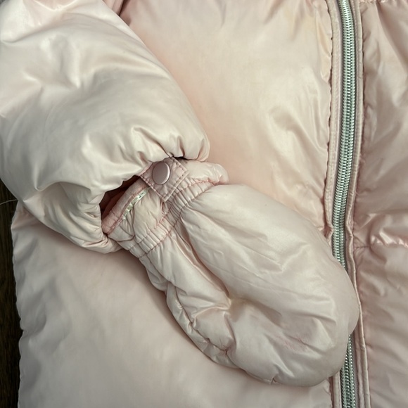 RALPH LAUREN Pink Puffer Snowsuit One Piece - Picture 4 of 7